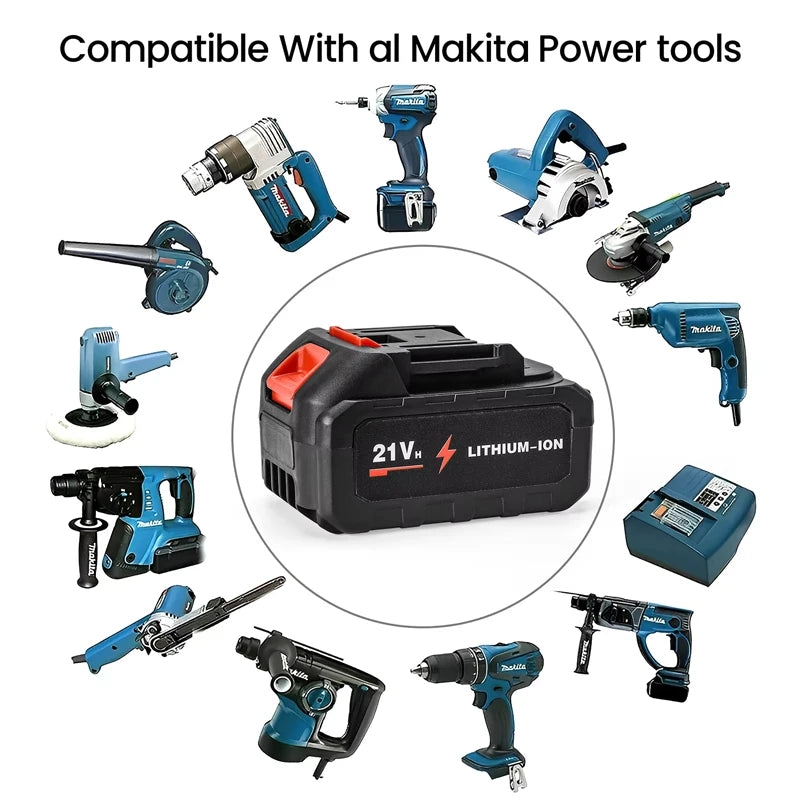 Makita Lithium-Ion Akku 13000mAh - BL1860B BL1850 Rechargeable Power Tool Battery Collection