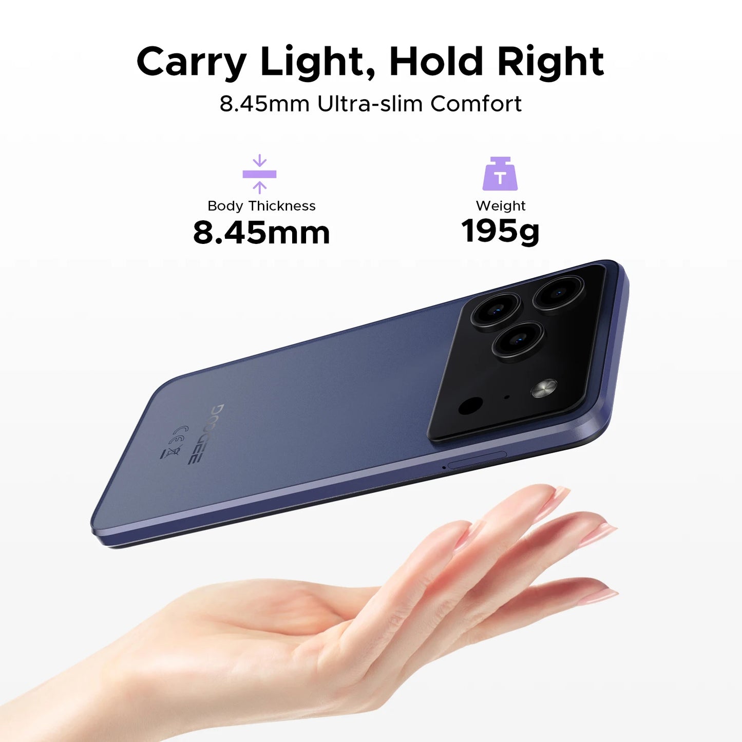 DOOGEE Note56 Plus Großer Akku - 6150mAh, 18W, 6,56 Zoll