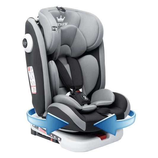 Kindersitz 360 Grad Drehbar ISOFIX ECE R44/04 9–36 kg 5-Punkt