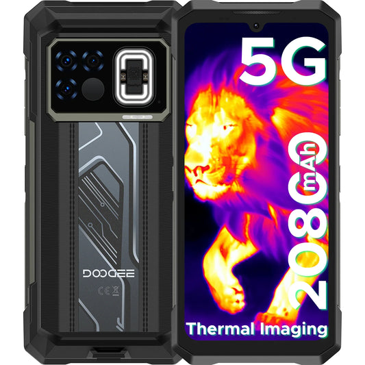 DOOGEE Fire 6 Max Robustes 5G - 20800 mAh, 33W, 6.72 Zoll