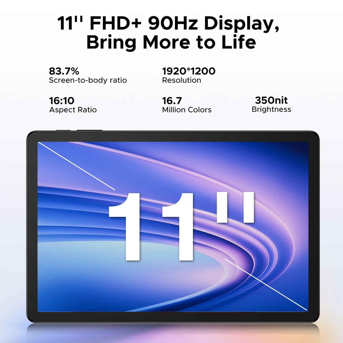 Doogee Tab G6 Plus Gemini AI - 8000 mAh Akku, 32 GB RAM, 11 Zoll