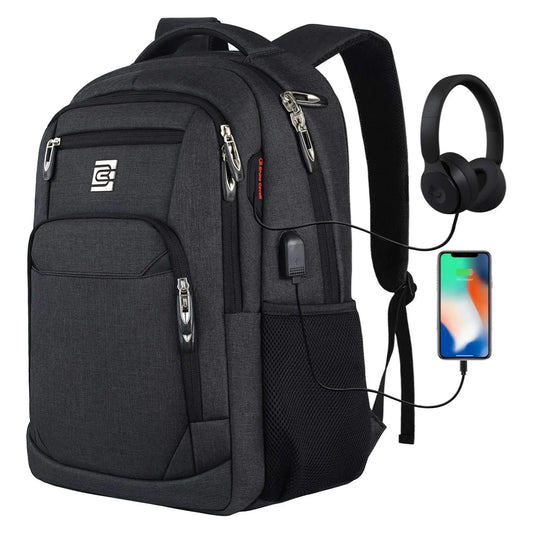 Große Kapazität Rucksack : Laptop Rucksack besitzt mehr als 20 unabhängige Taschen für viel Stauraum und können Powerbank, A4-Ak by Golden Bridge Store