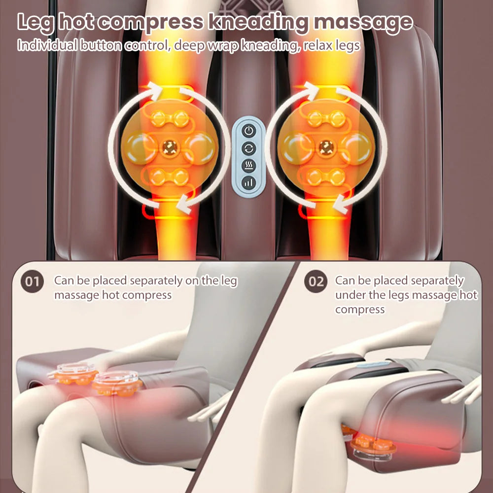 OWJHE Ganzkörper Massage Matratze - Größe Universal, Leistung 40 W