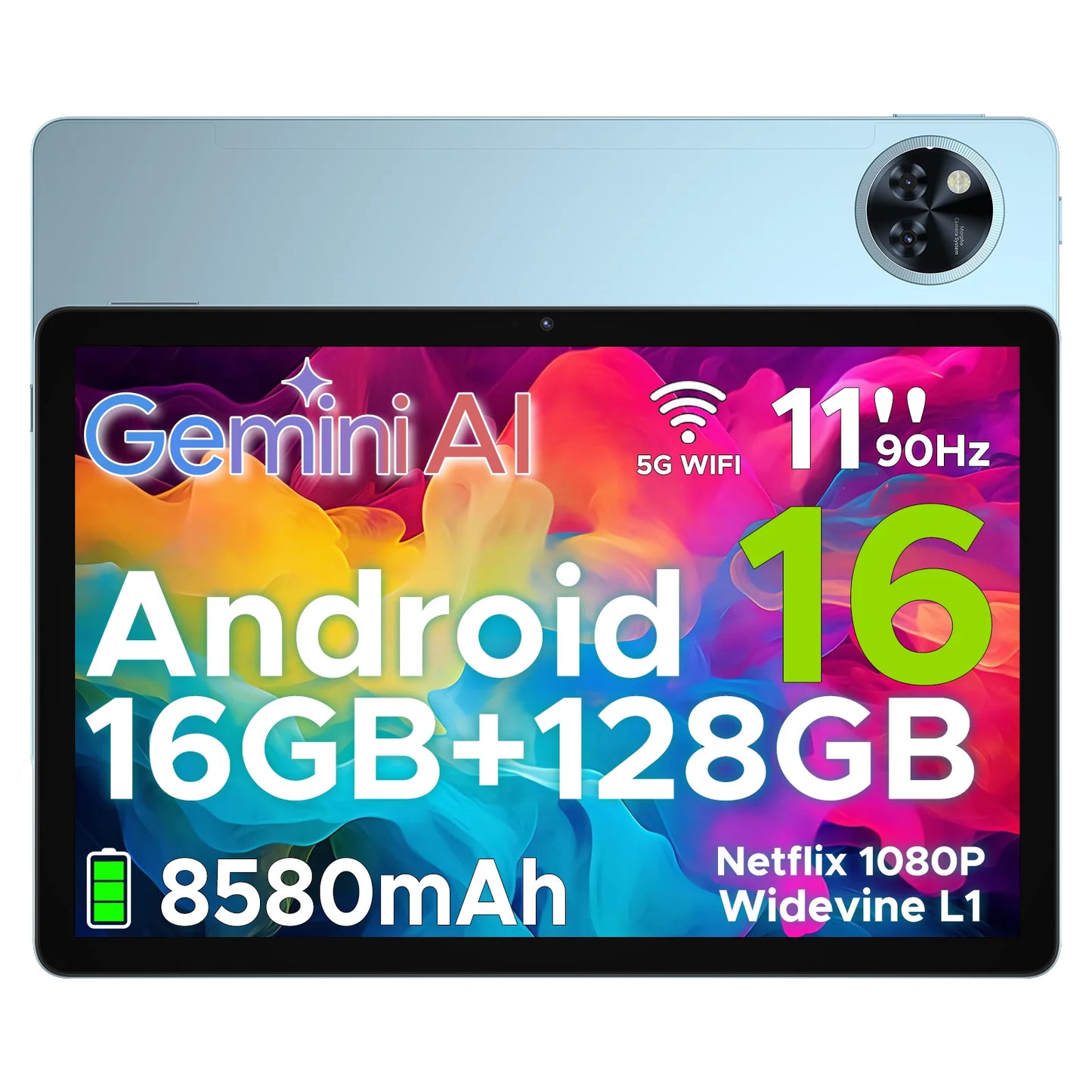 DOOGEE U11 Ultra Klar 90Hz Display - 11 Zoll, 128GB ROM, 8580mAh Akku