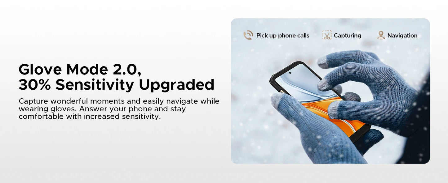 DOOGEE Blade20 Turbo Robustes 5G Smartphone - 10300 mAh, 33W, 6,6 Zoll