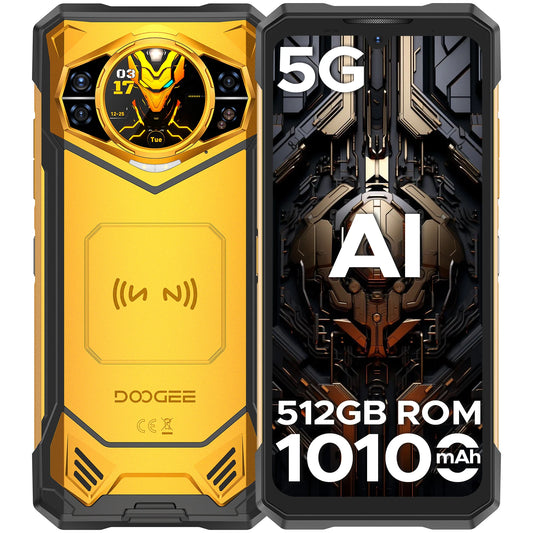 DOOGEE S200 X Robustes 5G - 10100 mAh, 33W Schnellladung, 6,72 Zoll Display