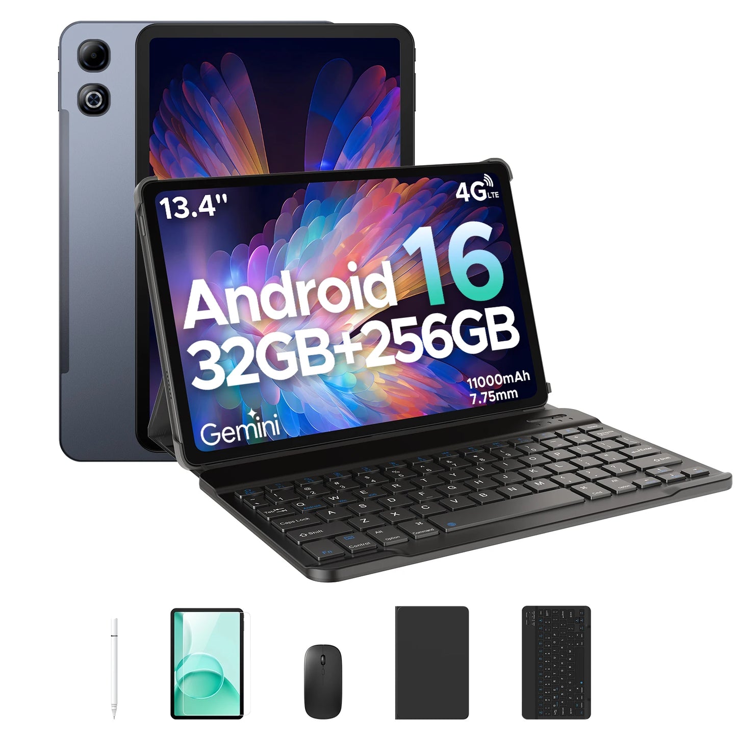 DOOGEE Tab G6 Max Ultrakompakt - 6 GB RAM, 11000 mAh Akku, 13,4 Zoll Display