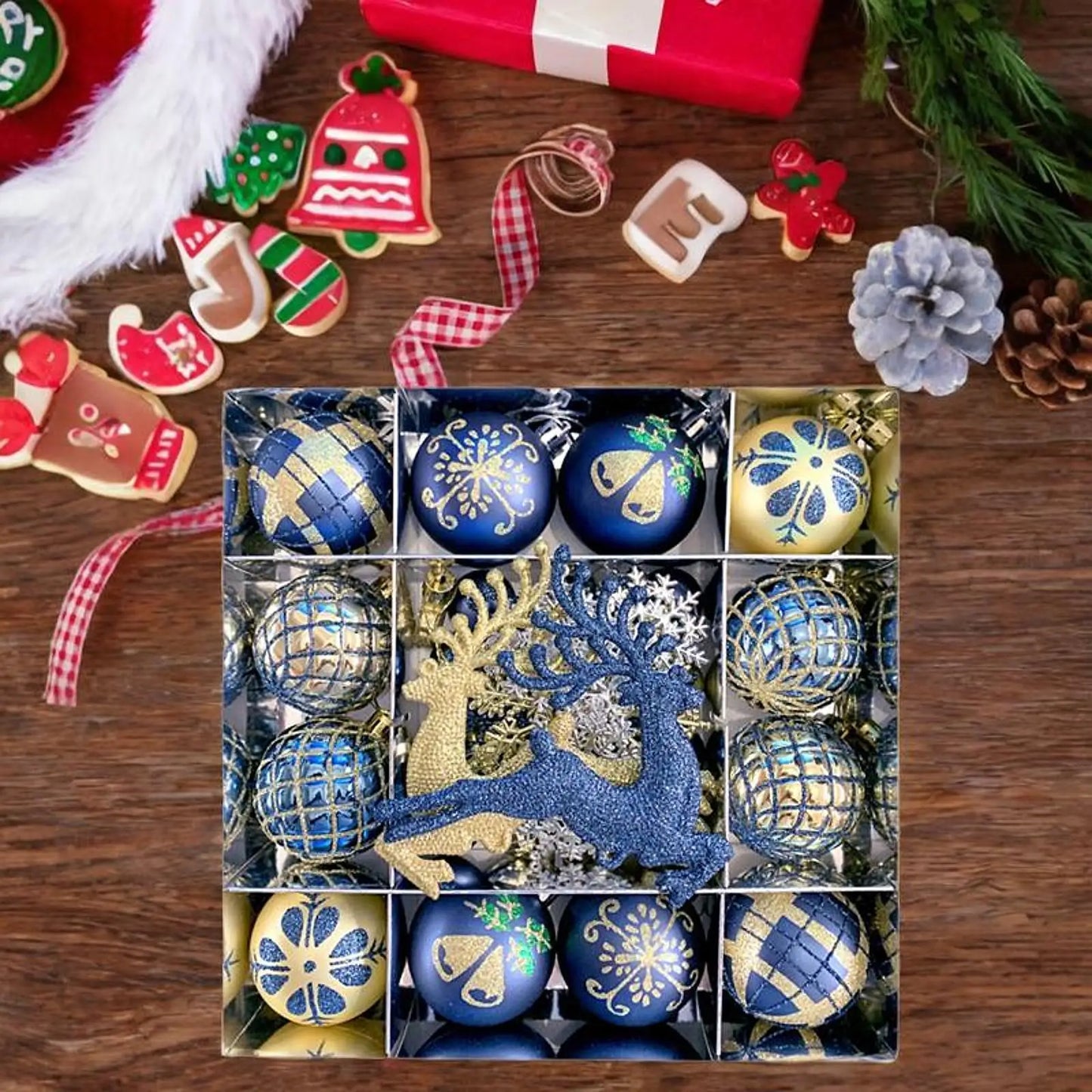 Choice Kugelset Hängend - 1 Stück Durchmesser 6 cm Glänzend Dekorativ