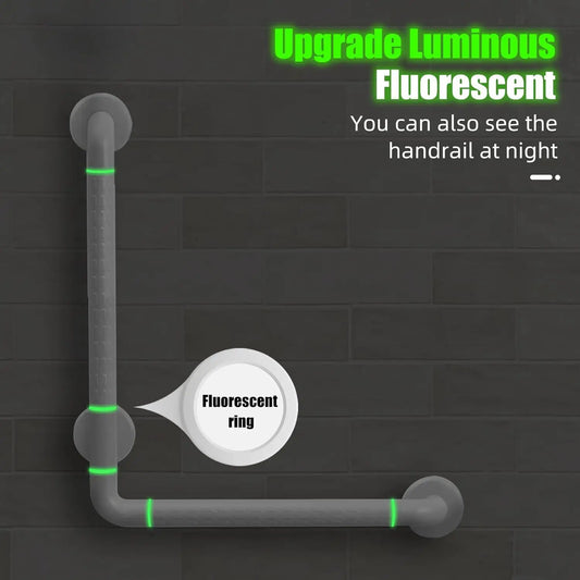 Other Badezimmer-Sicherheitsstange Edelstahl L-Form Wandmontage