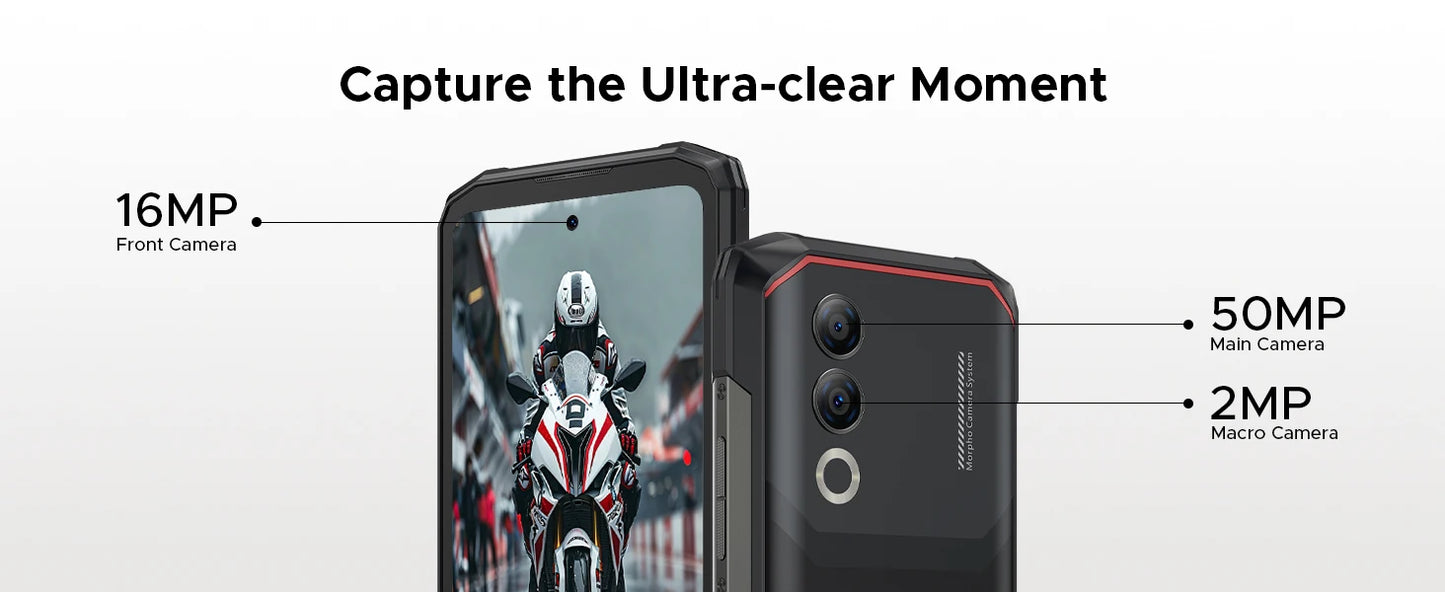 DOOGEE Blade20 Turbo Robustes 5G Smartphone - 10300 mAh, 33W, 6,6 Zoll