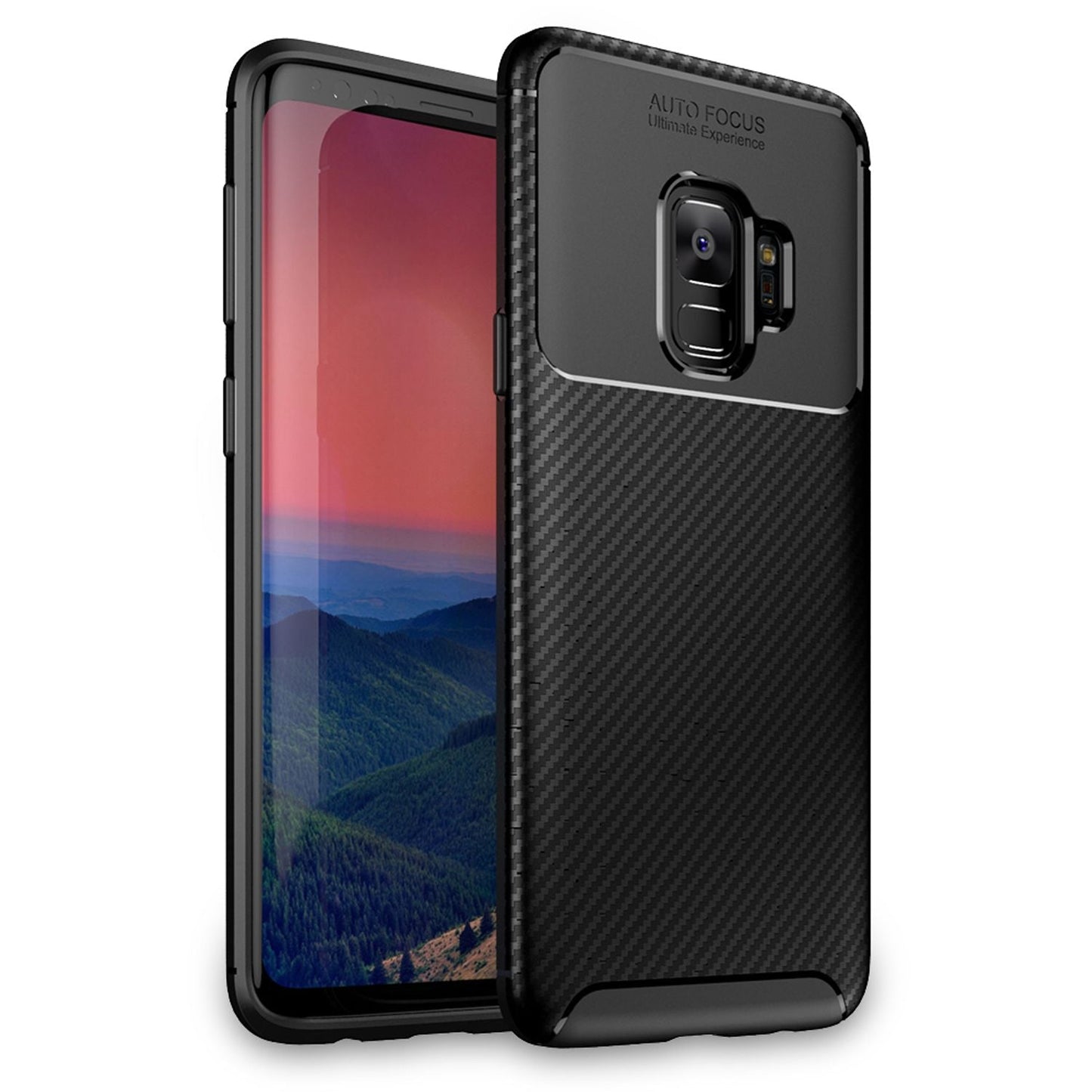 NALIA Hülle Galaxy S9 Ultra Slim Case - Passform Galaxy S9, Material TPU, Farbe Matt Schwarz