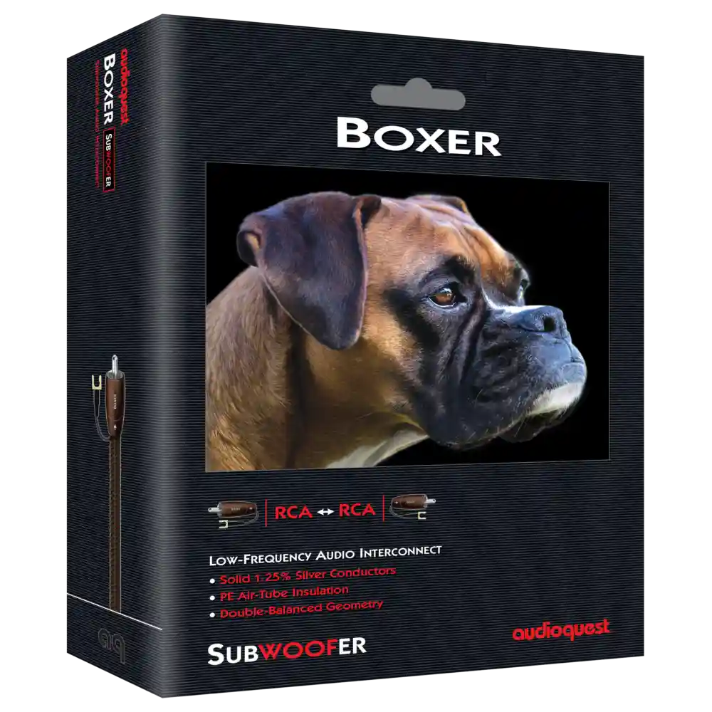 AudioQuest Boxer Subwoofer Kabel