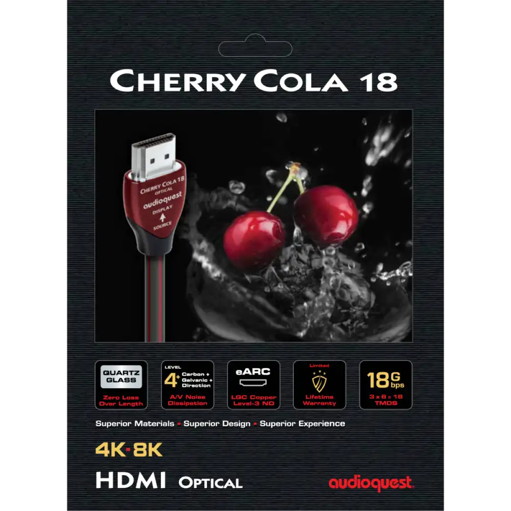 AudioQuest Cherry Cola Active Optical