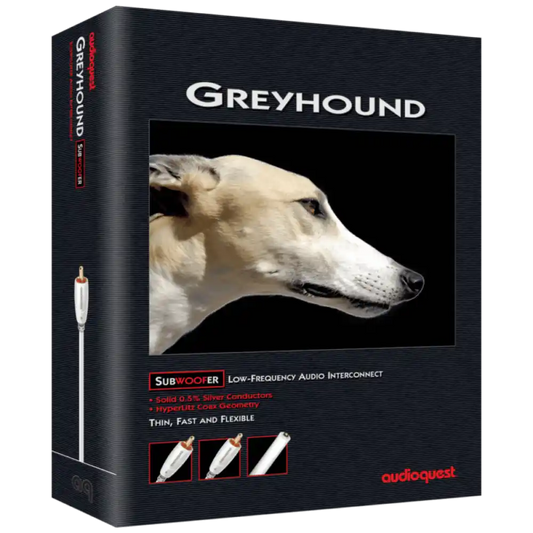 AudioQuest Greyhound Subwooferkabel