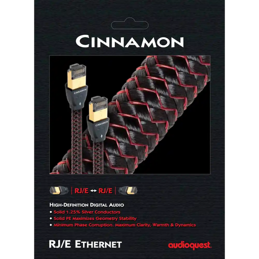 AudioQuest RJ/E Cinnamon CAT7 Ethernet Netzwerk Kabel