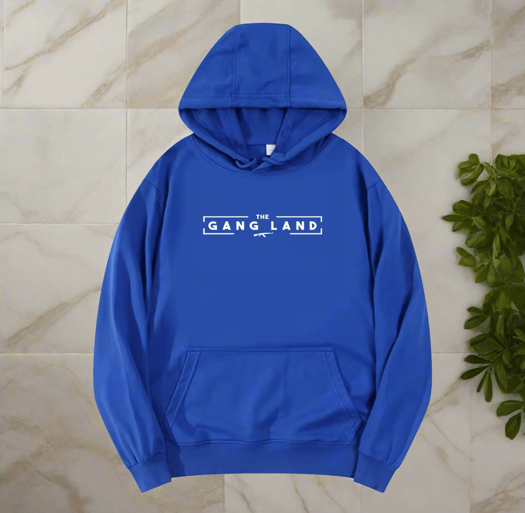 London street art fashionable round neck hoodie