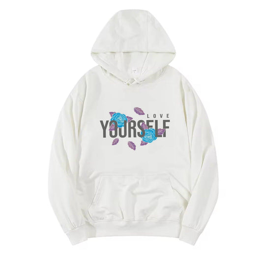 LOVE YOURSELF,New Fashionable hoodie street style