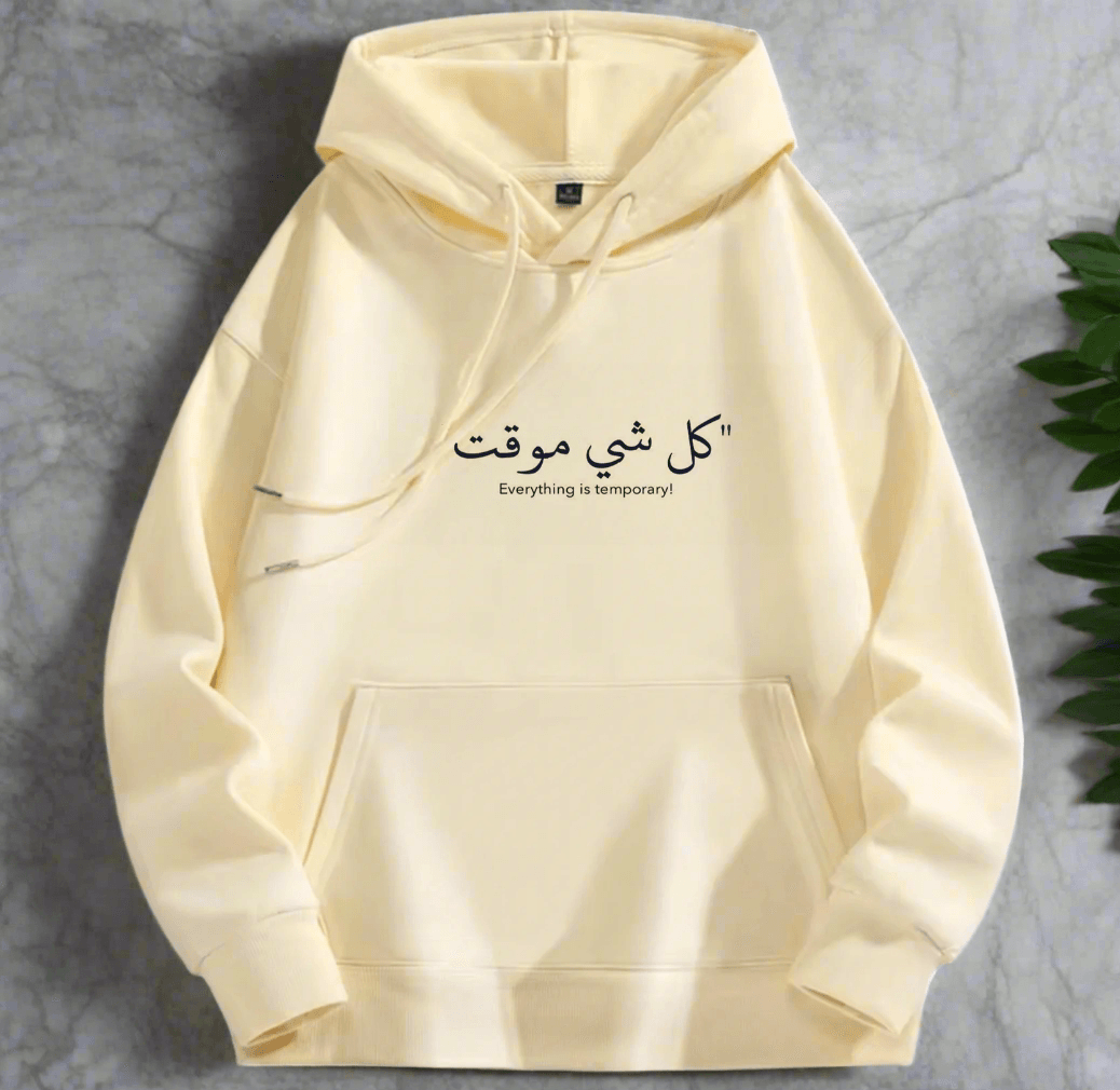 Arabic fashion hoodies for sweatshirt with design