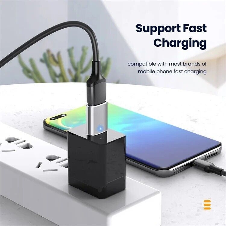 DREIKS USB-C Auf USB-A OTG Adapter - USB 3.1 Gen 2 10 Gbit pro Sekunde, Plug and Play, Kompakt