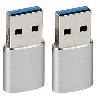 DREIKS USB A zu USB C OTG Adapter - USB 3.0 Geschwindigkeit, Kompaktes Design, OTG-Unterstützung