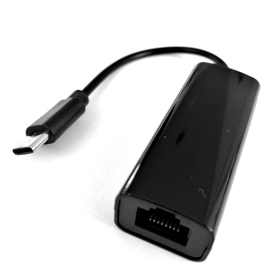 Adaptor LAN USB-C, Adaptor de rețea USB 2.0, Rețea RJ45, 10/100 Mbps, USB C Tip C
