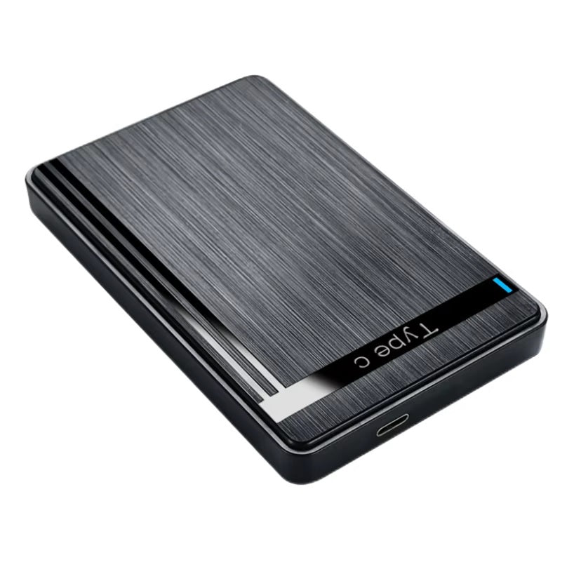 Externes Festplattengehäuse 2.5 Zoll USB 3.1 USB-C SATA HDD SSD Case Gehäuse