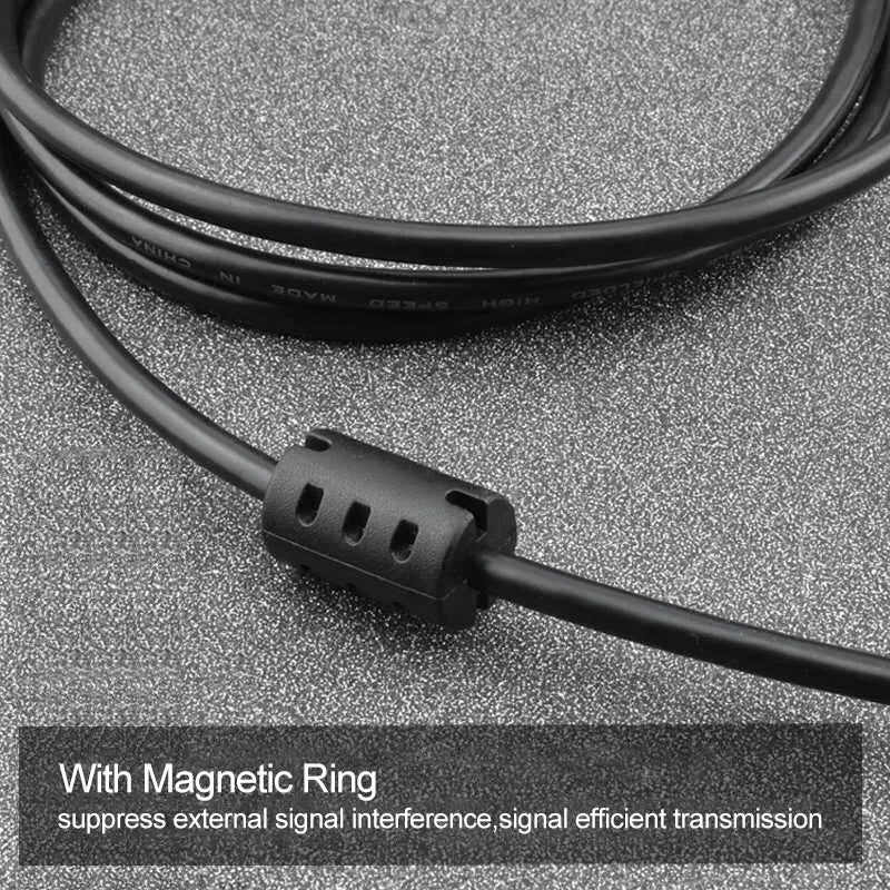 DREIKS Druckerkabel USB 2.0 - Länge 3 m, 480 Mbps Geschwindigkeit, Abwärtskompatibel USB 1.1