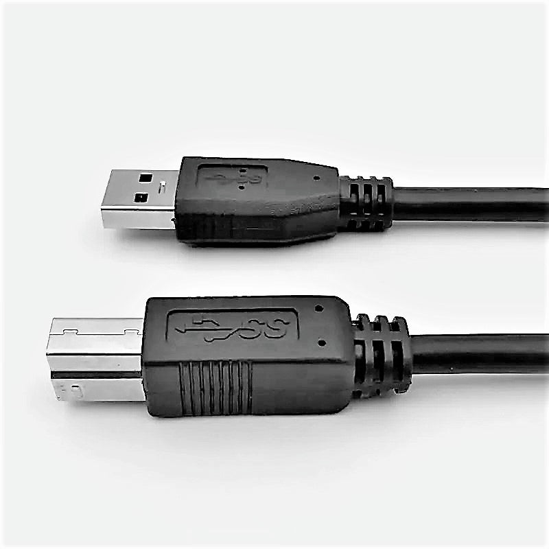 Druckerkabel USB 3.0 Scannerkabel USB-A Stecker auf USB-B 3.0 Stecker Kabel 2 m