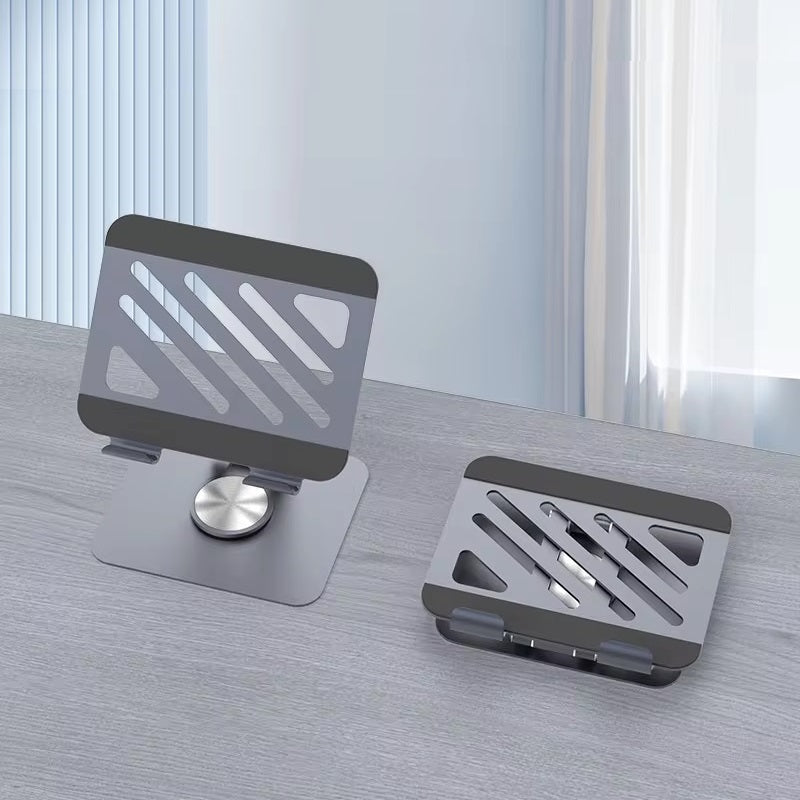 Suport pentru tabletă, rotație 360°, aluminiu, acceptă tablete de până la 12 inci