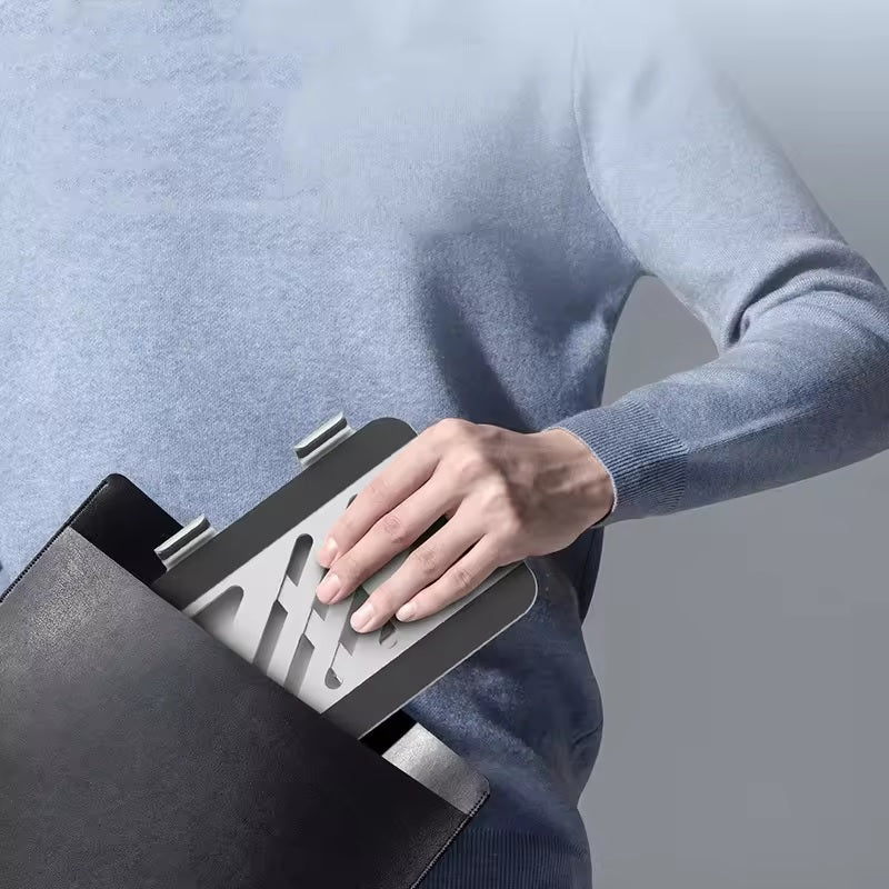 Suport pentru tabletă, rotație 360°, aluminiu, acceptă tablete de până la 12 inci