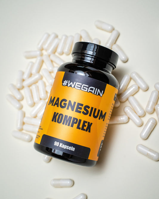 Complex de magneziu Wegain - 252 mg per capsulă, 90 de capsule, pentru mușchi, nervi și sportivi