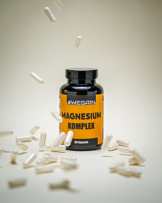 Complex de magneziu Wegain - 252 mg per capsulă, 90 de capsule, pentru mușchi, nervi și sportivi