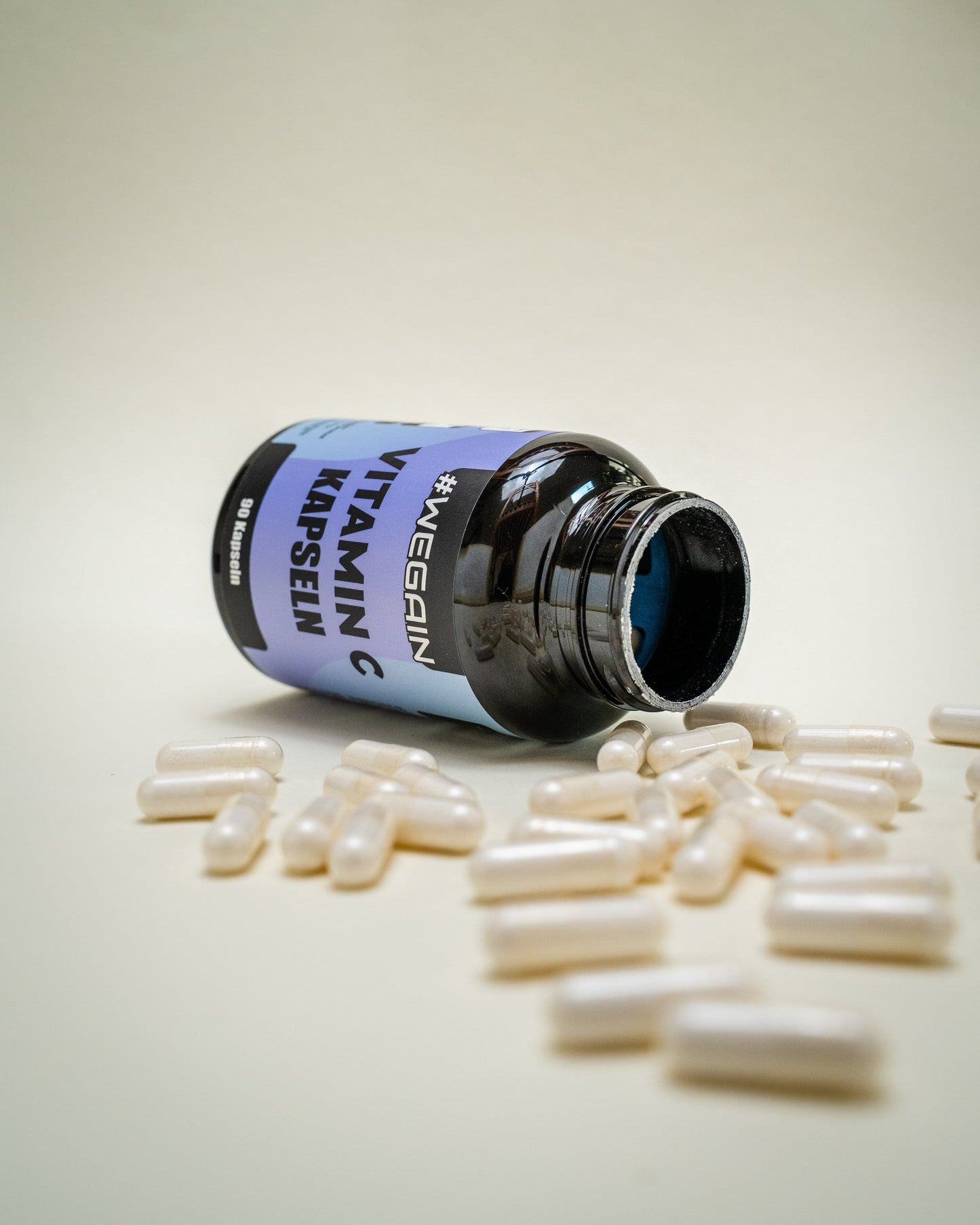 Wegain Doză Mare de Vitamină C - 625 mg per capsulă, 90 capsule, Vegan