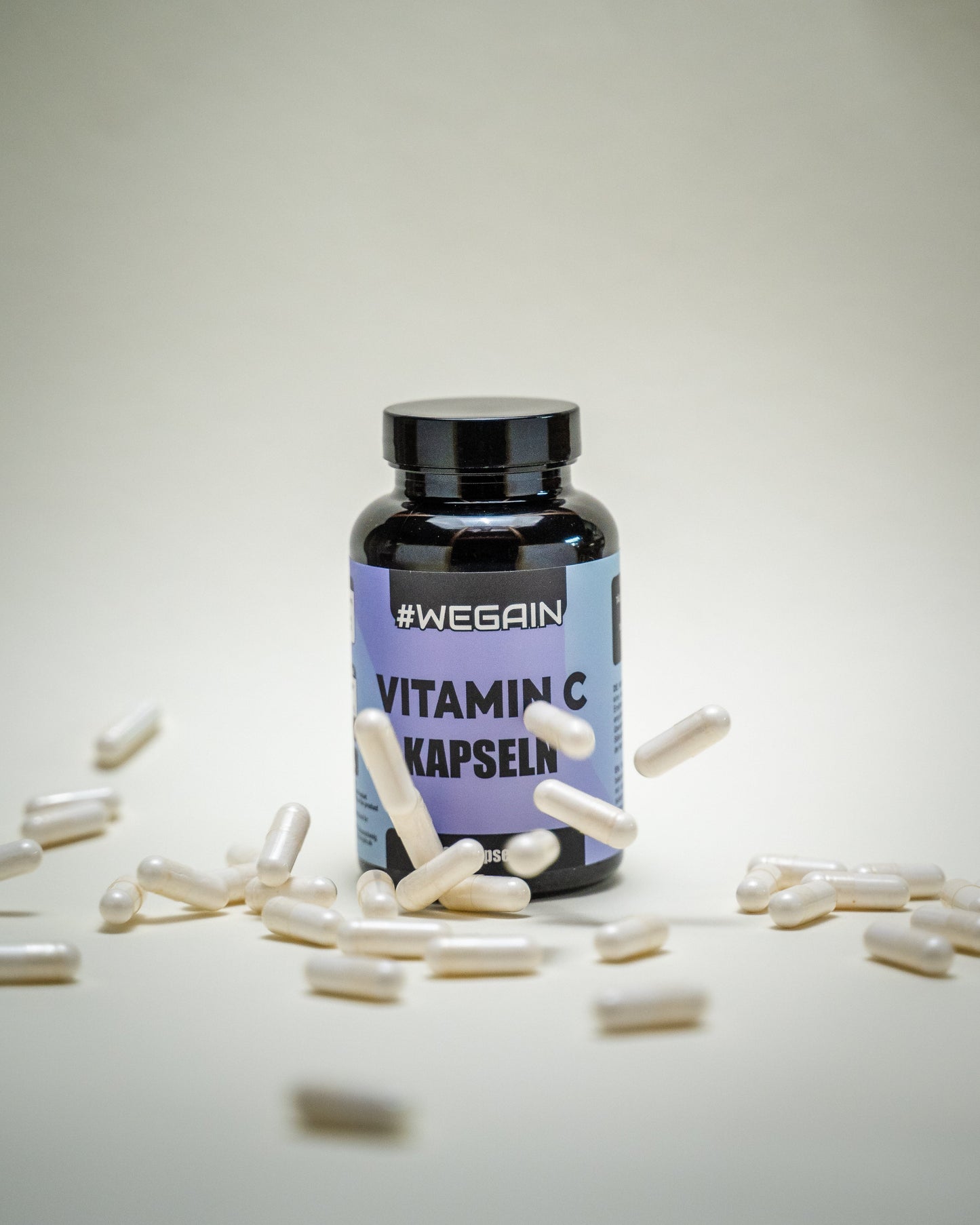 Wegain Doză Mare de Vitamină C - 625 mg per capsulă, 90 capsule, Vegan