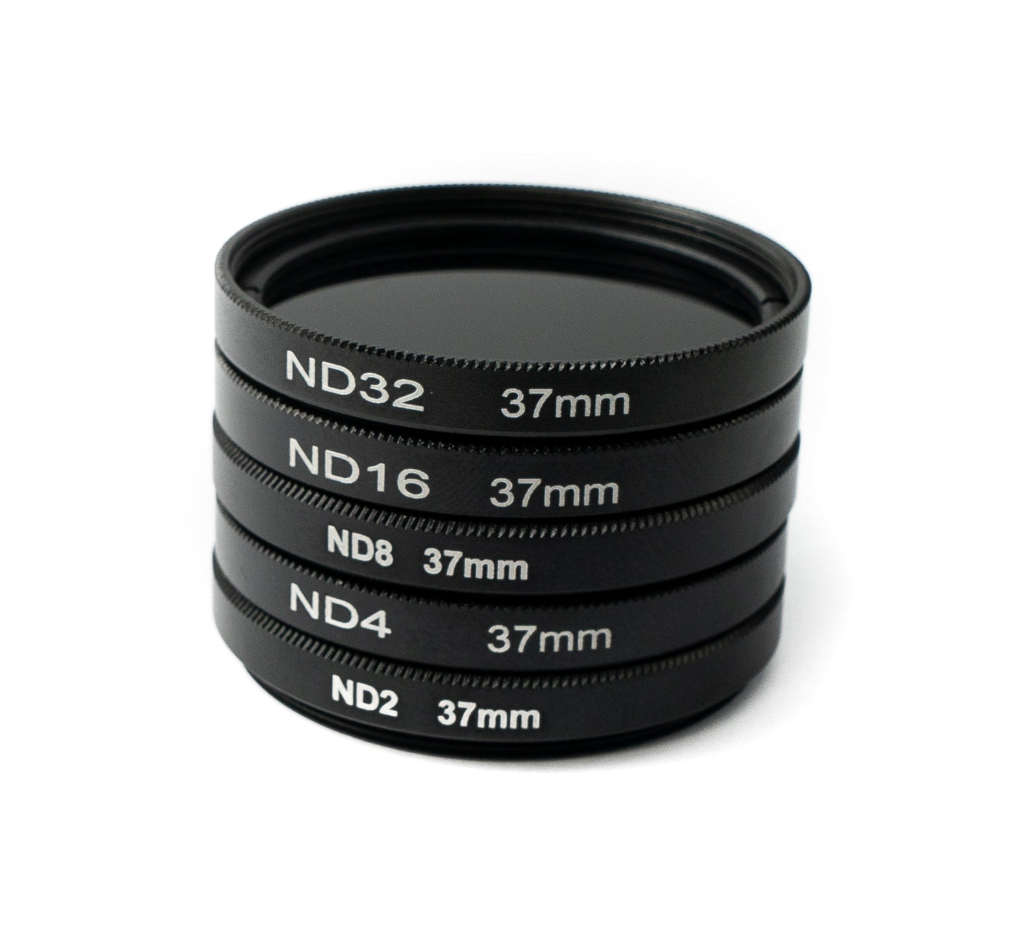 SYSTEM-S ND Filter Set 37 mm Neutraldichte mit Hülle und Tasche für iPhone 13 Pro