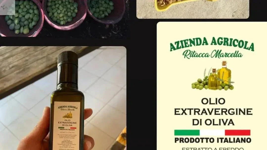 Ulei de măsline extravirgin Ritacca organic - Capacitate 1 L, Presat la rece, Dimensiuni 9x9 cm