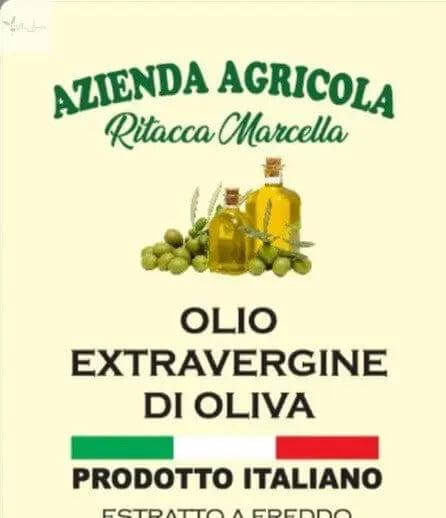Ulei de măsline extravirgin Ritacca organic - 500 ml, presat la rece
