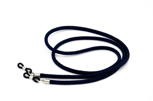 Brillenband 4mm Schwarzblau