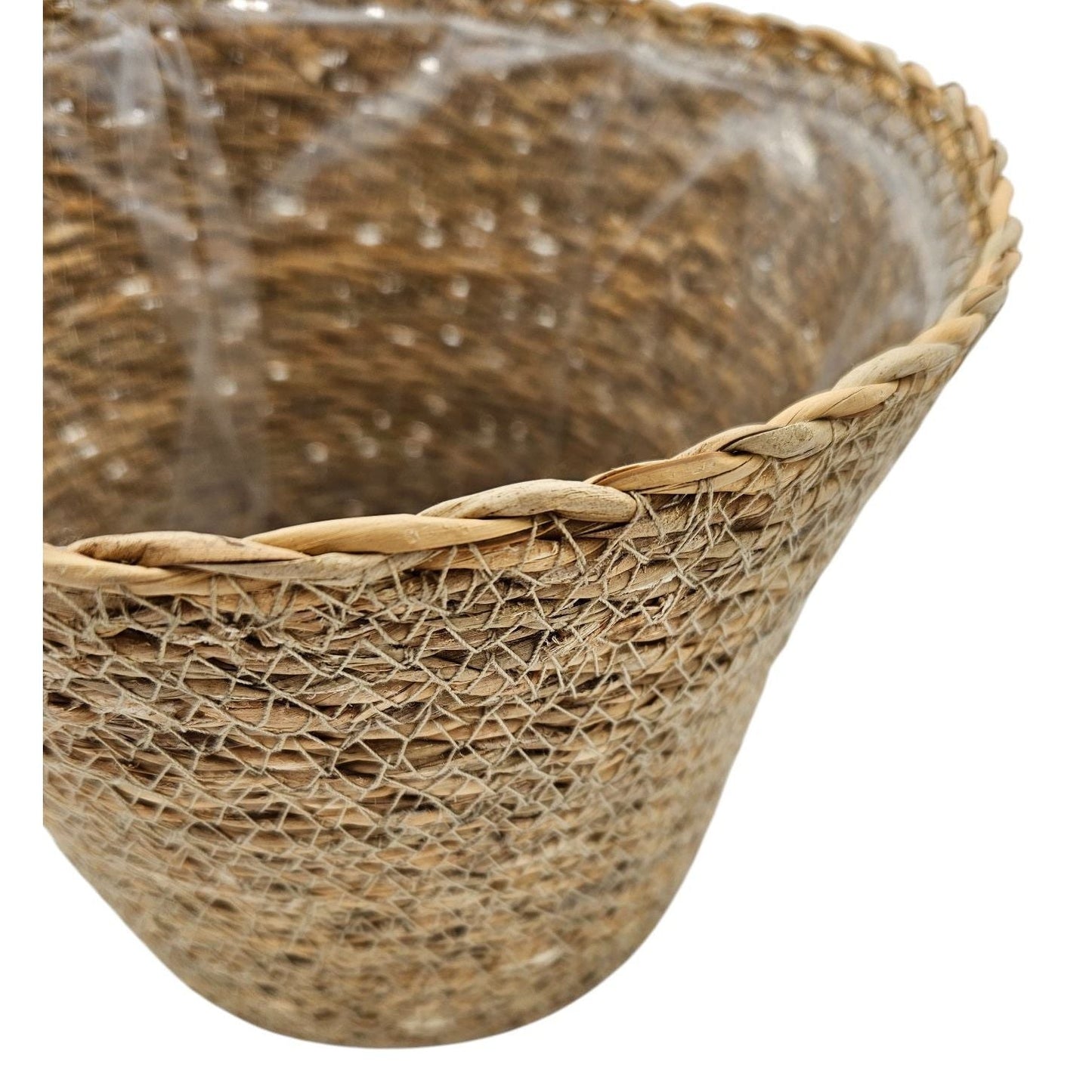 Blumentopf Seegras Geflochten - Ø23 cm, Höhe 18 cm, Material Seegras