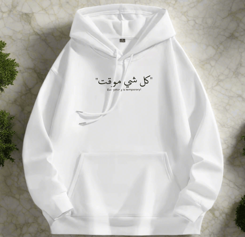 Arabic fashion hoodies for sweatshirt with design