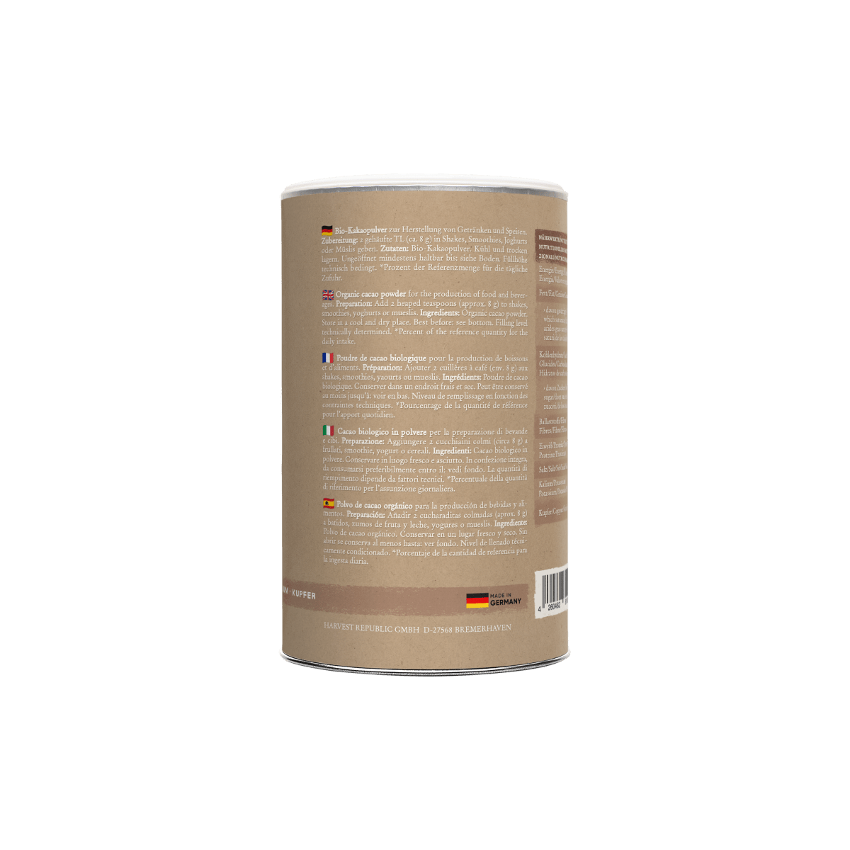 Pudră de fructe - Cacao