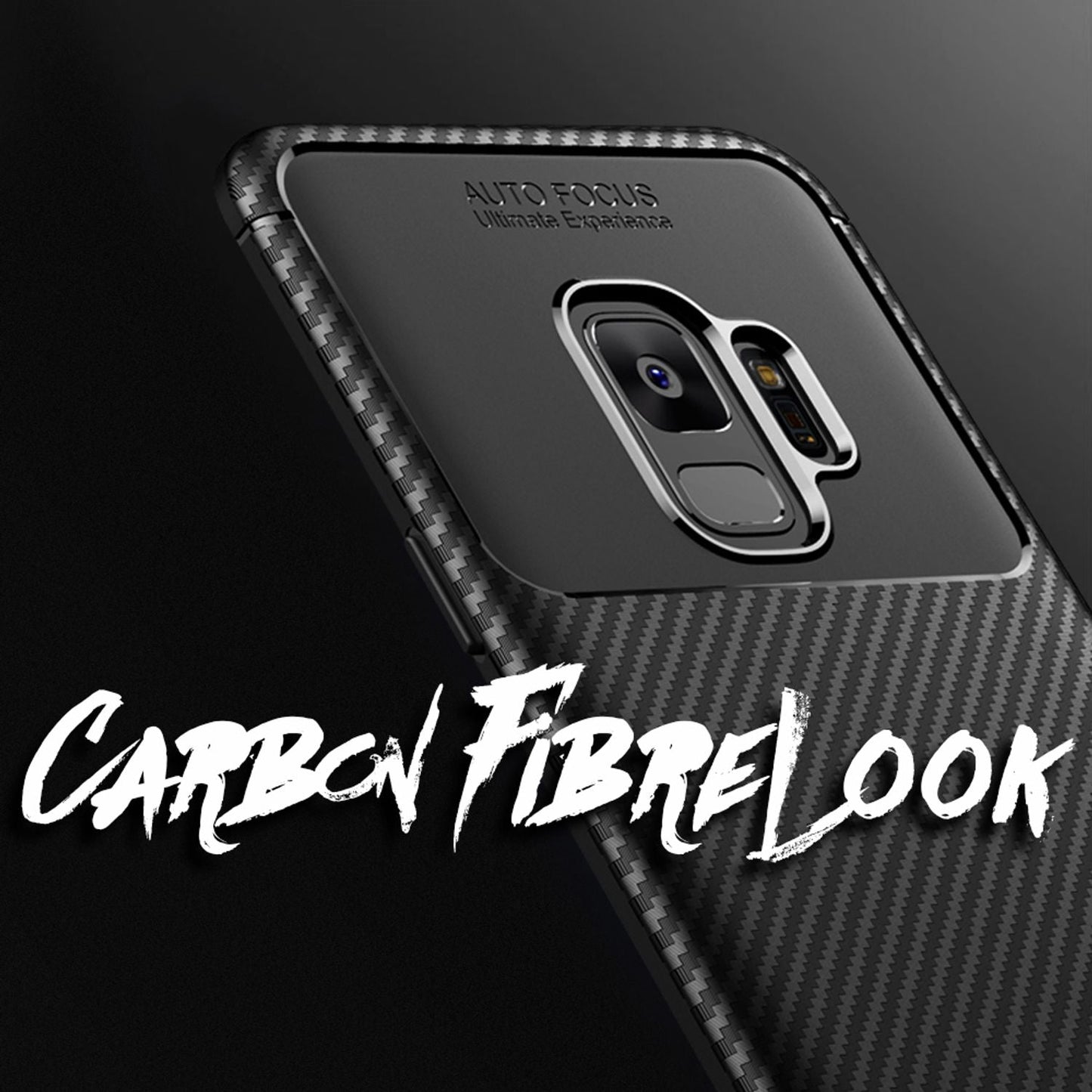 NALIA Hülle Galaxy S9 Ultra Slim Case - Passform Galaxy S9, Material TPU, Farbe Matt Schwarz