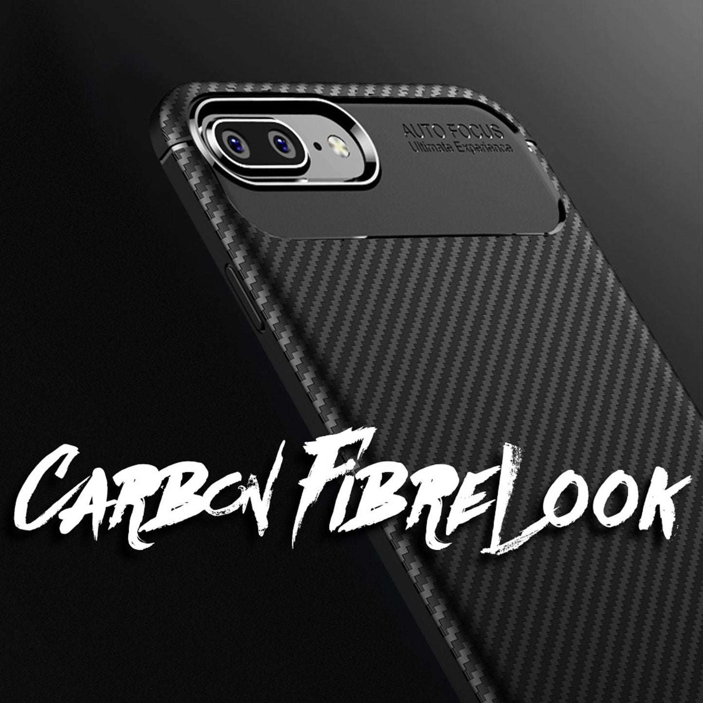 NALIA Handy Hülle Vortex Carbon Style Case - Kapazität N/A, Leistung N/A, Größe 5,5 Zoll