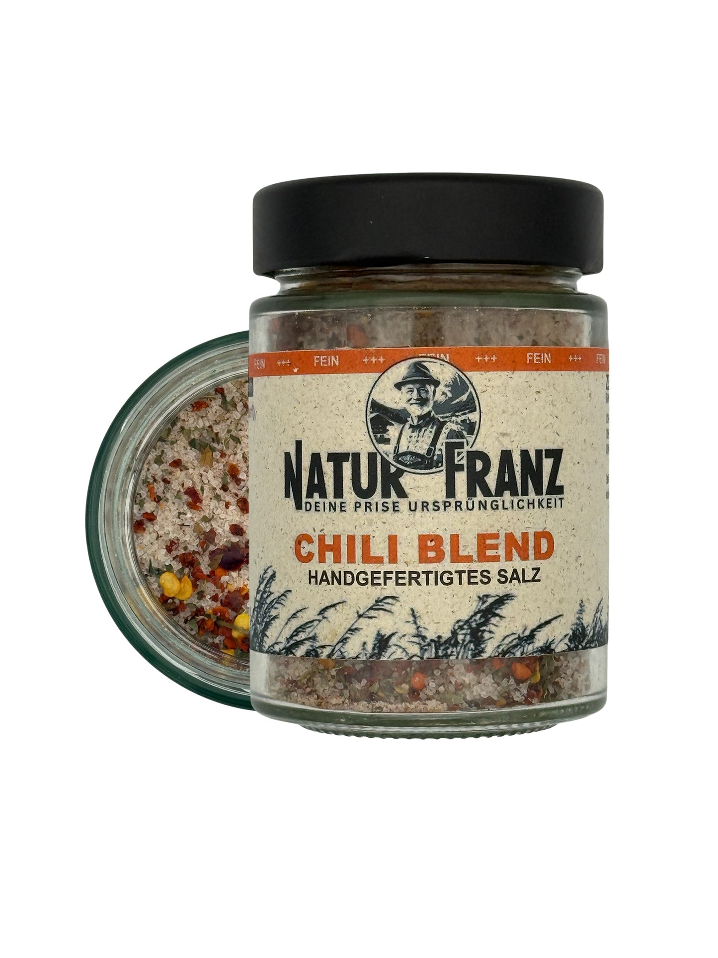NATURFRANZ Chili Mint - Mix de sare 100g Nivel de căldură 3/5