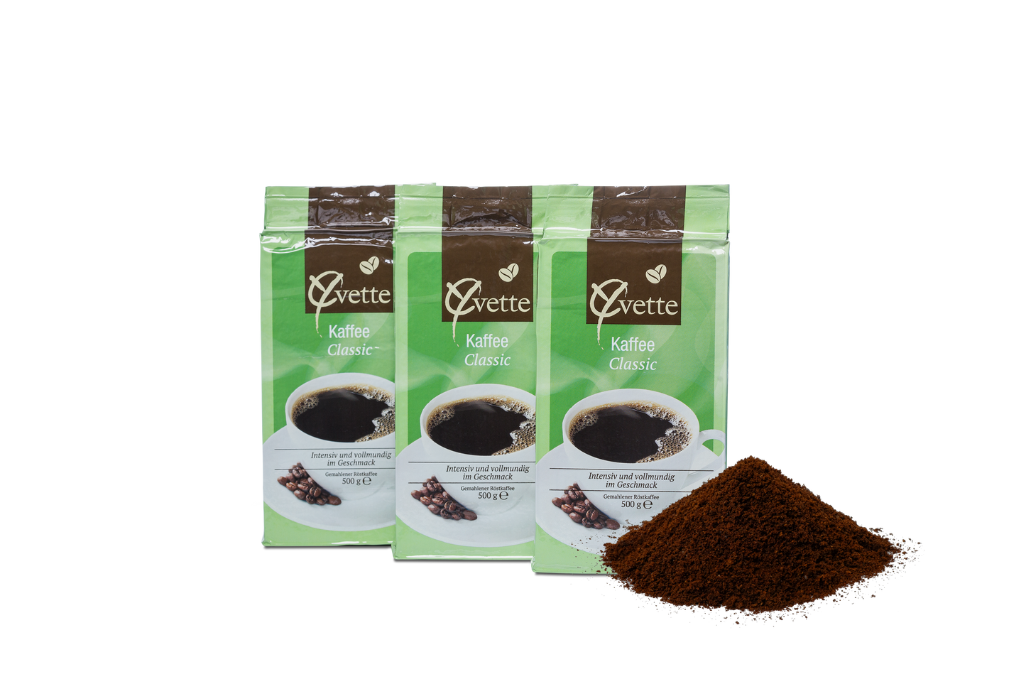Cafea Yvette Classic Aromă Puternică - Capacitate 500g Ambalată în Vid