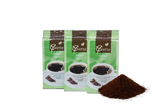 Cafea Yvette Classic Aromă Puternică - Capacitate 500g Ambalată în Vid