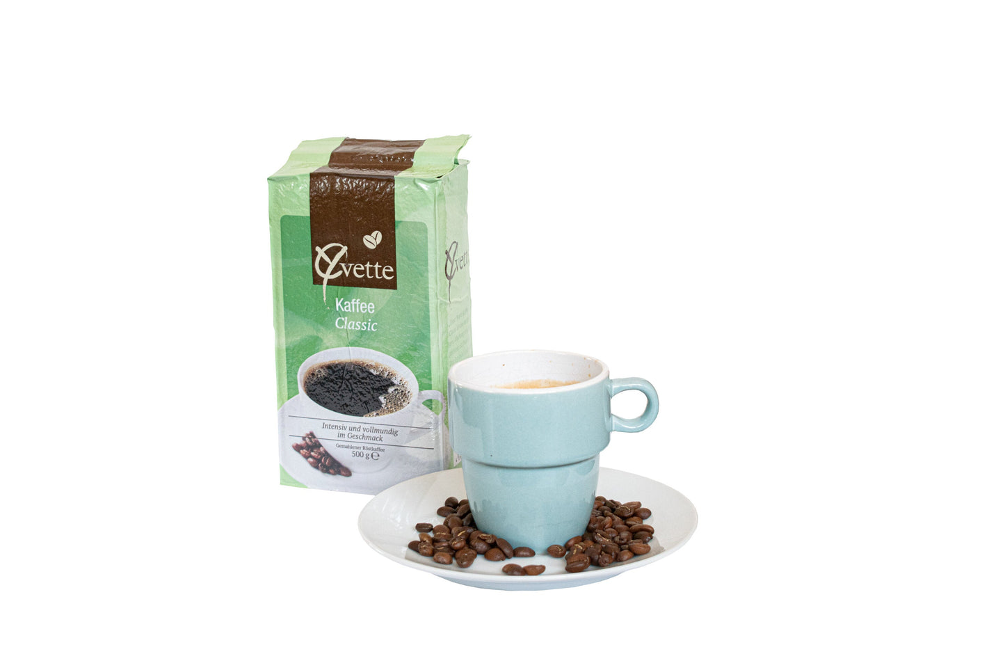 Cafea Yvette Classic Aromă Puternică - Capacitate 500g Ambalată în Vid