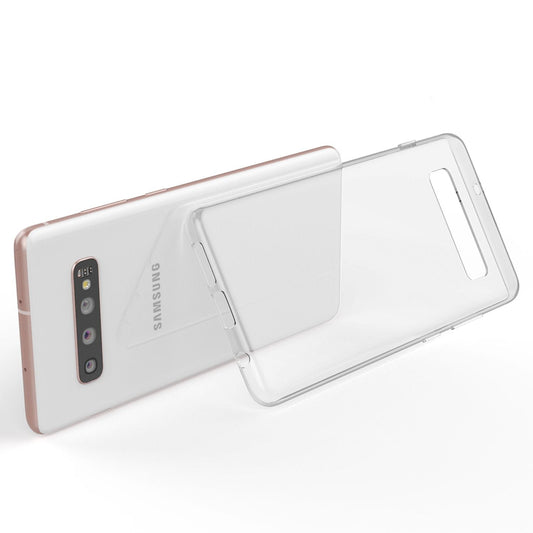 NALIA Galaxy S10 Plus AirFlex Hülle - Dünne Silikon 0,7 Mm Transparent