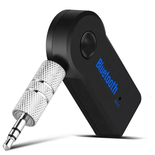 Adaptor auto Bluetooth 5.0 AUX DREIKS, transmisie muzicală wireless - funcție hands-free, rază de acțiune de 10 m, design compact