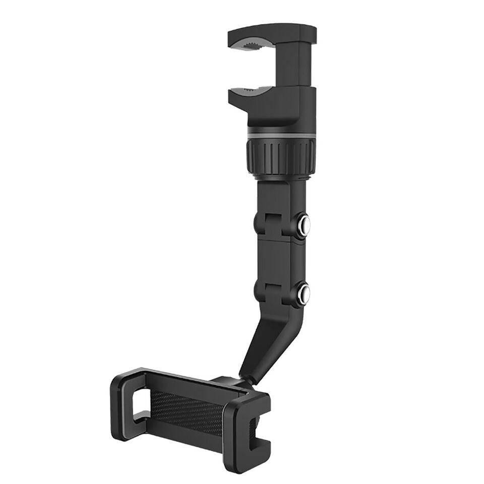 Oglindă retrovizoare auto DREIKS, rotativă la 360° - lățime 60–90 mm, clemă 3–25 mm